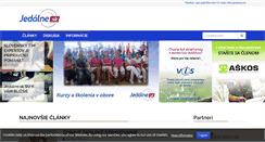 Desktop Screenshot of jedalne.sk